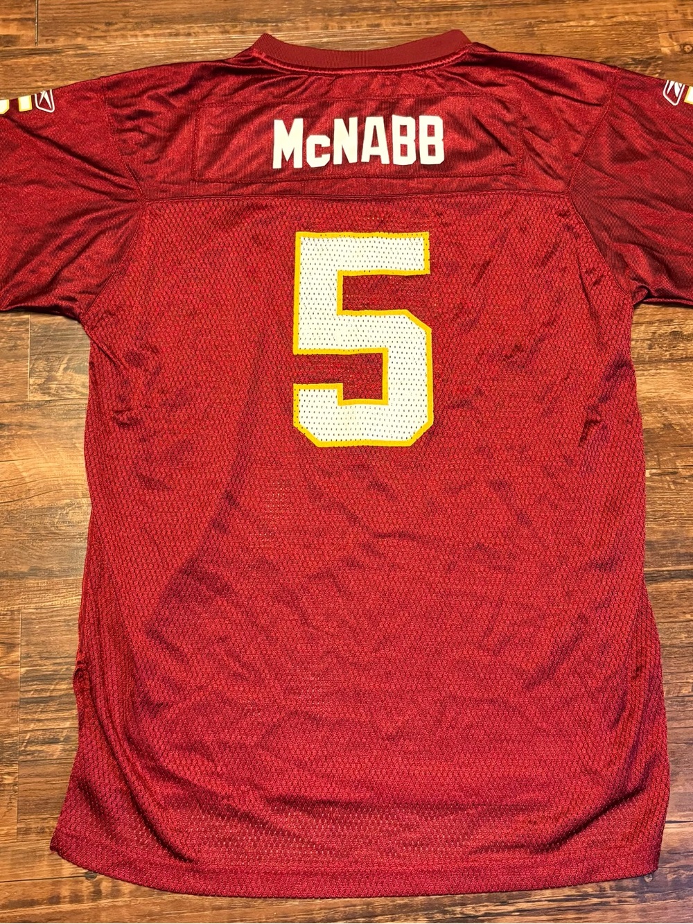 Donovan McNabb #5 Washington Redskins NFL Reebok Home Jersey Youth XL 18-20